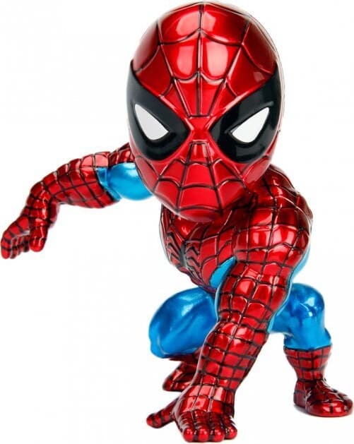 Spiderman Figur I Metal