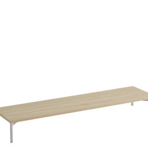 Muuto Stacked Podium - Tube Base - 131cm - Eg-Grå
