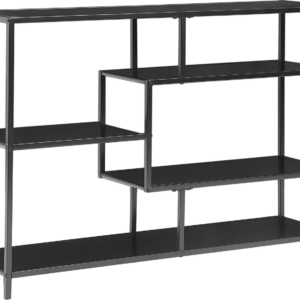 Odda, Reol, Sort, Metal (H: 78 x B: 114 cm.)