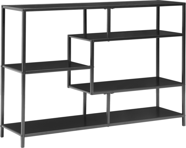 Odda, Reol, Sort, Metal (H: 78 x B: 114 cm.)