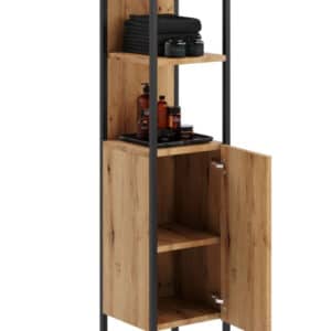 AURA badeværelsespiedestal, højde 180 cm, bredde 33 cm, dybde 33 cm